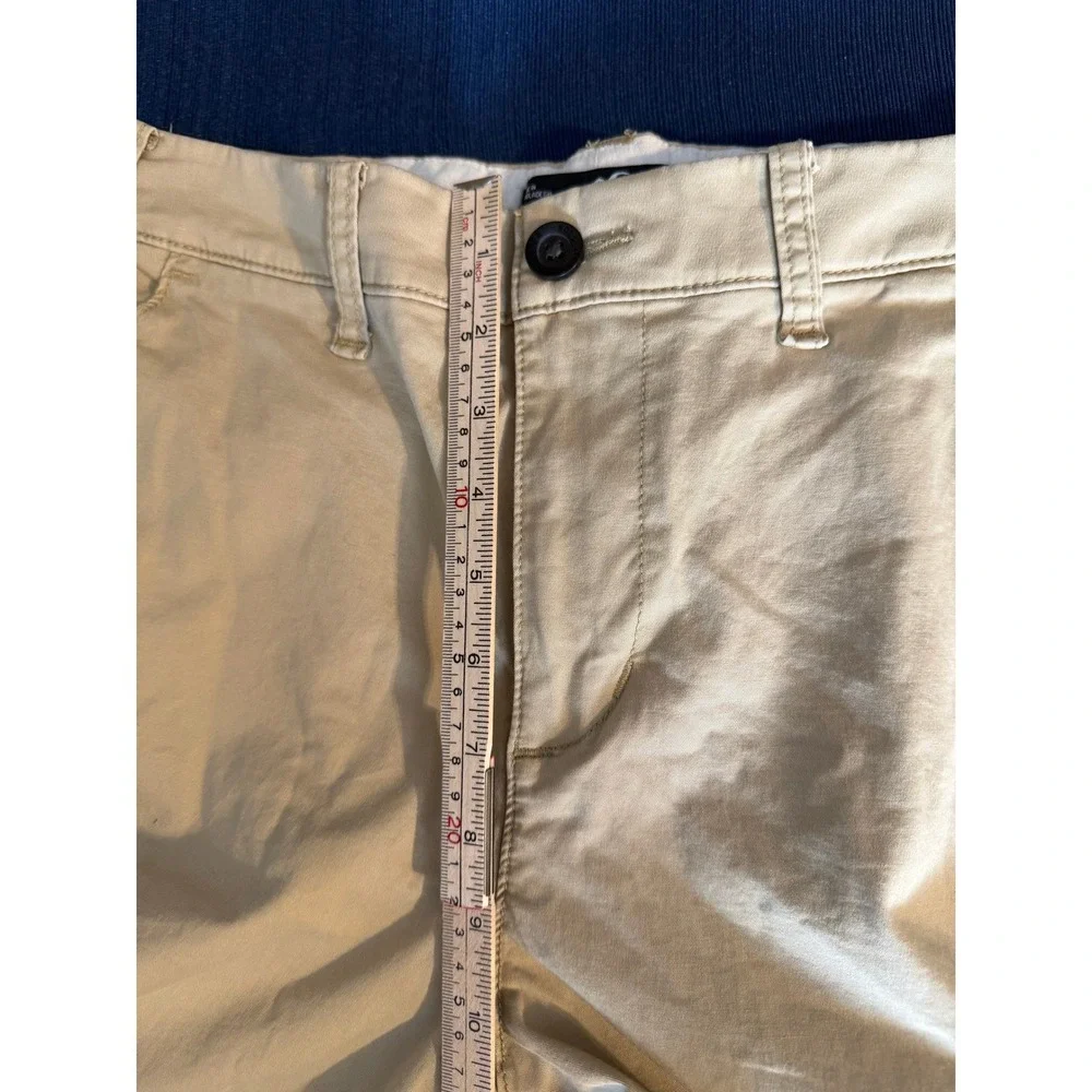 Hollister Mens Chino Pants 29x30 Tan Epic Flex Slim Fit Khaki Trousers Preppy